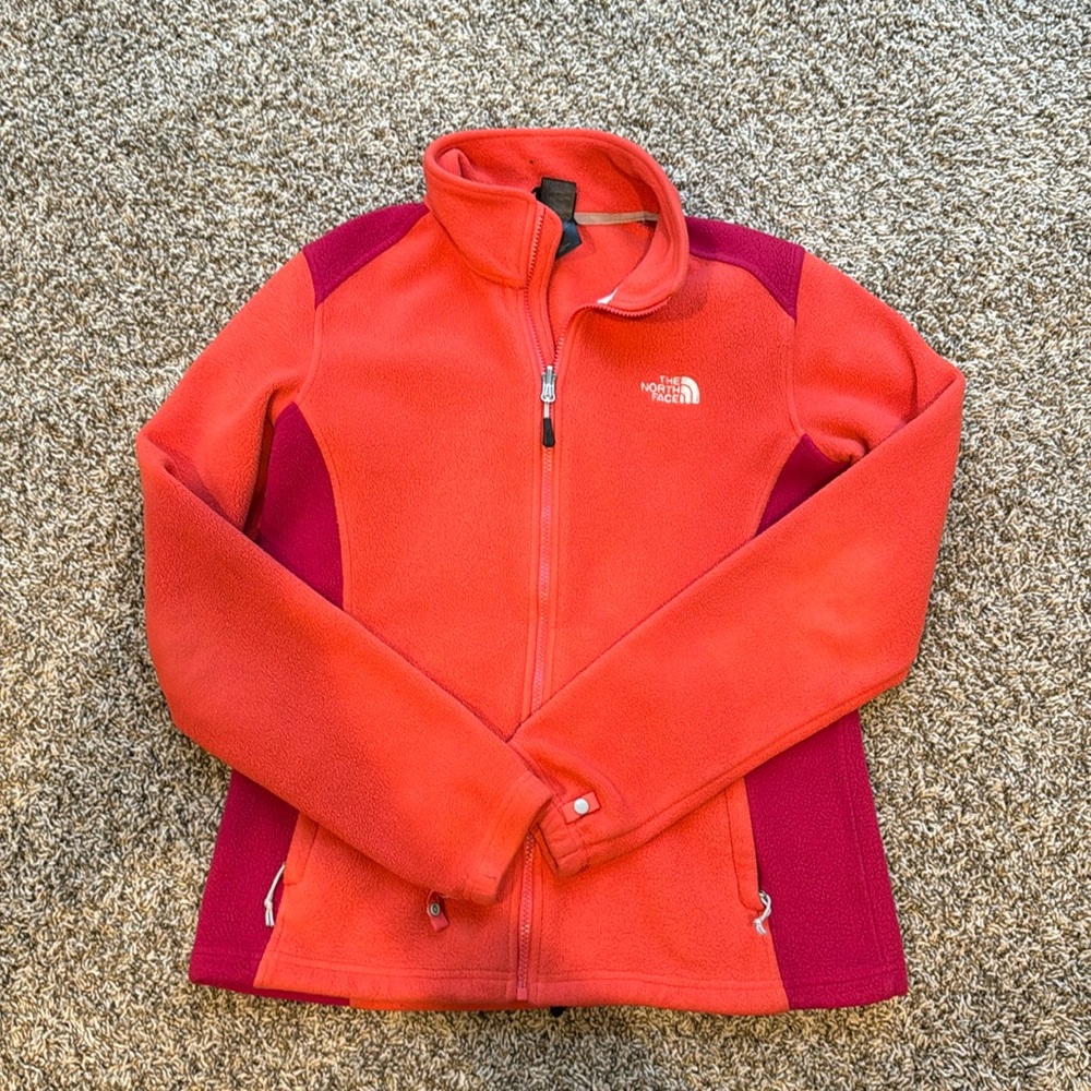 The North Face fleece jacket women’s medium